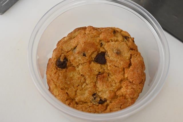 Chocolate Chip Protein Cookie.