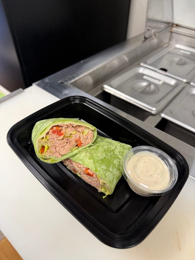 Tuna Tornado Wrap.