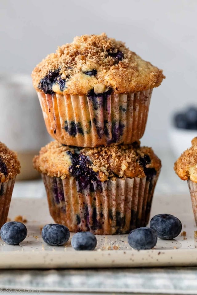 Blueberry Protein Muffin.